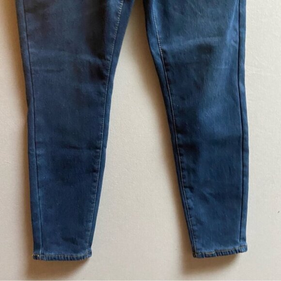 Fleece lined high waisted denim jeans Sz M - Picture 4 of 13